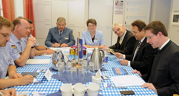 Die Gesprächsrunde in München