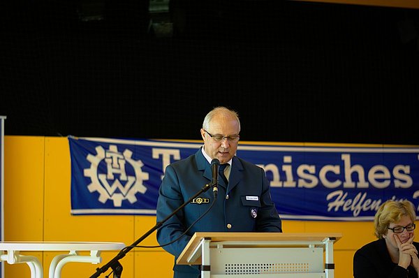 Ortsbeauftragter des THW Ortsverbandes Pegnitz Christian Bickel